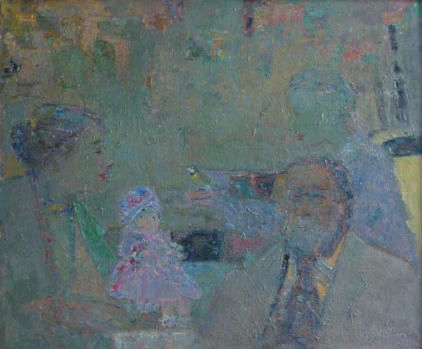 In Aleksandra's garden by Emil Polit