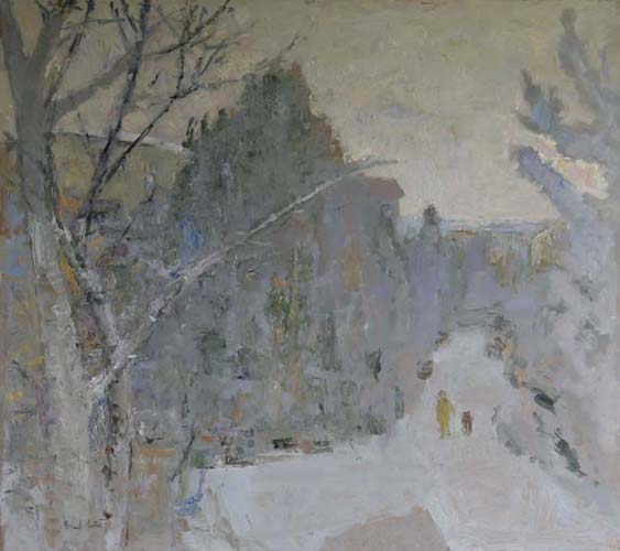 Winter stroll by Emil Polit