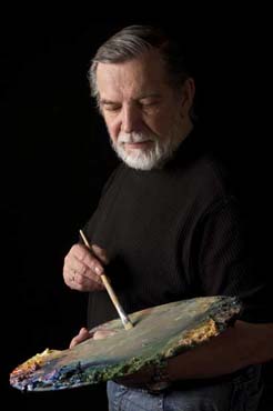 Emil Polit with color palette